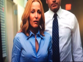 Dana Scully X-Files rock hard nipples 12