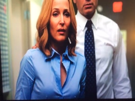 Dana Scully X-Files rock hard nipples 7