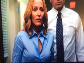 Dana Scully X-Files rock hard nipples 9