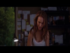 Natalie Portman Lingerie , Kissing in No Strings Attached 16