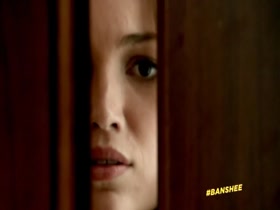 Maya Gilbert looking , doggie scene In Banshee 12