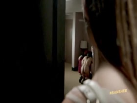 Maya Gilbert boobs , nude scene In Banshee 6