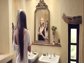 Sarah Butler ,Estella Warren In The Stranger Within 12