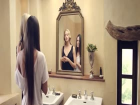 Sarah Butler ,Estella Warren In The Stranger Within 15