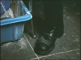 Darcy Demoss posing nude in A Bucket Of Blood 14