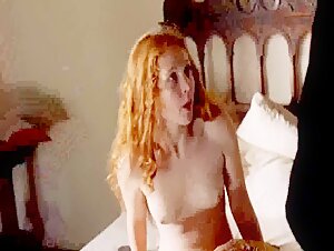 Isolda Dychauk nude , boobs scene in Borgia 11