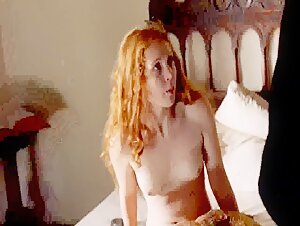 Isolda Dychauk nude , boobs scene in Borgia 13