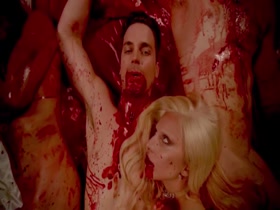 Lady Gaga And Chasty Ballesteros From American Horror Story 20