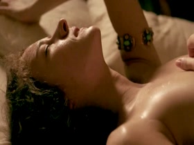 Marta Gastini nude , boobs scene in Borgia 2