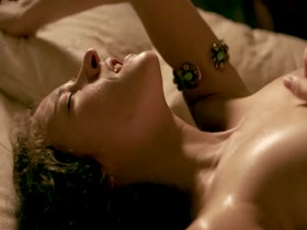 Marta Gastini nude , boobs scene in Borgia 4