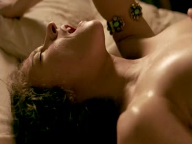 Marta Gastini nude , boobs scene in Borgia 6