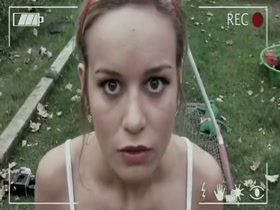 Brie Larson cleavage, hot scene in House Broken 11