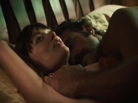 Olivia Wilde nude, boobs scene in Vinyl 4
