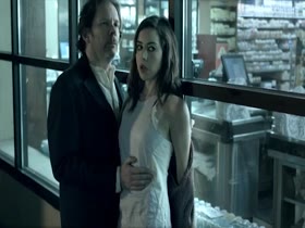 Aubrey Plaza Lingerie , Cleavage in Ned Rifle (2014) 9