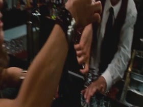 Andrea Langi Blonde , Bouncing boobs In Wrestler (2008) 1