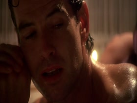 Lisa Eilbacher nude, boobs scene in Live Wire 5