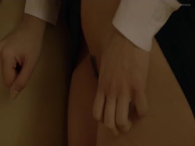 Ashlynn Yennie from behind, nude scene in Submission (2016) s01e01 15