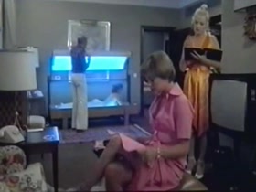 Adriana Vega Sexy Dress , Nudity In Los liantes (1981) 8