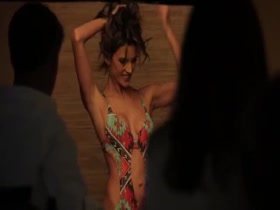 Alessandra Ambrosio underware , hot scene in photoshot 9
