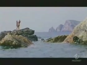 Alessia Merz nude, beach scene in Panarea 4