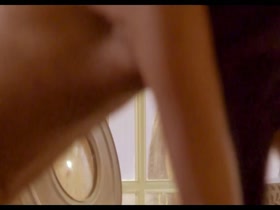 Softcore-Ebony Couple have a morning fuck in the kitchen. 14