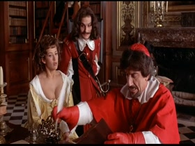 Sophie Marceau Costume , Cleavage in La Fille de d'Artagnan (1994) 6