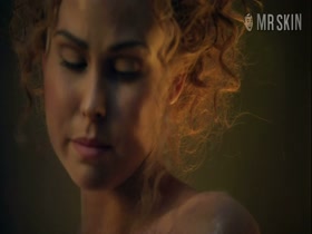 Anna Hutchinson wet , shower scene in Spartacus 11