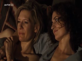 Erika Marozsan,  Ina Weisse lesbian, sex scene in Ich Will Dich Aka I Want You (2014) 11