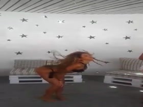 Anastasia Giousef showing some moves 19