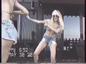 Charlotte Mckinney in Boob Slip 6