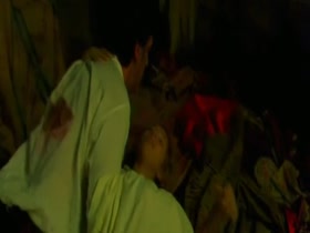 Isild Le Besco Hairy Pussy , boobs scene in Sade (2000) 1