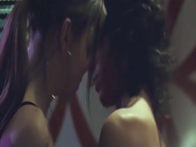 Solene Rigot lesbian , nude scene in The Moon Child 1