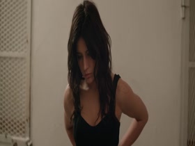 Adele Exarchopoulos Black Lingerie , Strips In perdument (2016) 4