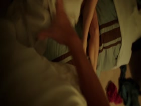 Madeline Zima cleavage, hot scne in Stuck (2014) 6