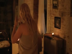 Whitney Able nude, bathtub scene in Dark (2015) 14