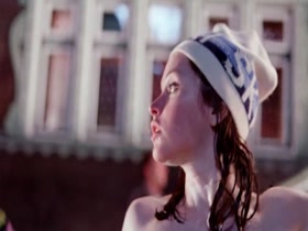Felicity Jones nude, wet scene in Chalet Girl 16