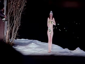 Felicity Jones nude, wet scene in Chalet Girl 18