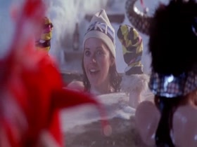 Felicity Jones nude, wet scene in Chalet Girl 6