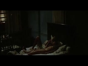 Jane March nude, bed scene in The Lover 14