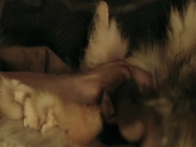 Eliza Taylor & Jessica Harmon Lesbian Sex in The 100 (No Music) 20