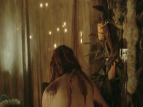 Eliza Taylor & Jessica Harmon Lesbian Sex in The 100 (No Music) 9