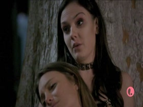 Emily Meade & Leila George Lesbian Sex in Mother May I Sleep With Danger 14