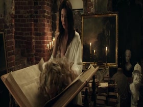 Malin Buska & Sarah Gadon Lesbian Sex in The Girl King 11