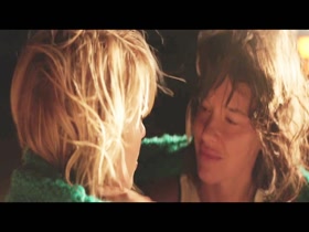 Dianna Agron & Paz De La Huetra Lesbian in Sex in Bare 2
