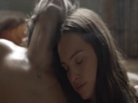 Jodi Balfour nude, on top scene in Quarry S01E01 10