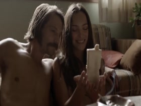 Jodi Balfour nude, on top scene in Quarry S01E01 12