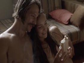 Jodi Balfour nude, on top scene in Quarry S01E01 13