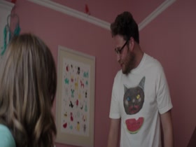 Rose Byrne Flasing  , boobs scene in Neighbors (2014) 14