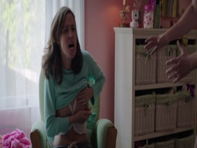 Rose Byrne Flasing  , boobs scene in Neighbors (2014) 16