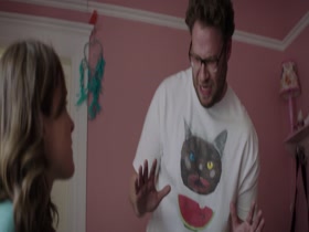 Rose Byrne Flasing  , boobs scene in Neighbors (2014) 17